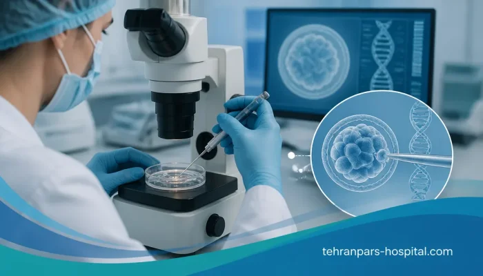 مراحل تعیین جنسیت در IVF از مشاوره تا انتقال جنین